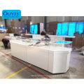 Led Light Jewelry Display Case Glass Counter Jewelry Furniture Commercial Jewelry Display Mall Jewellery Kiosk